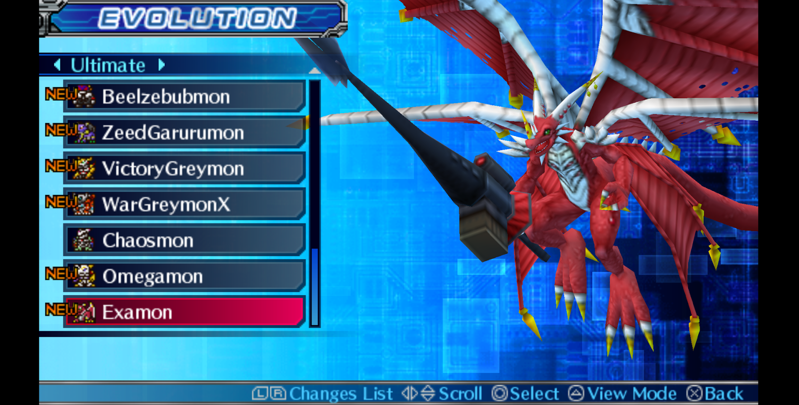 Detail Evolusi Digimon World Nomer 19