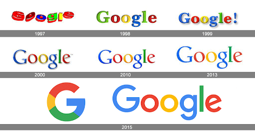 Detail Evolution Of Google Logo Nomer 5