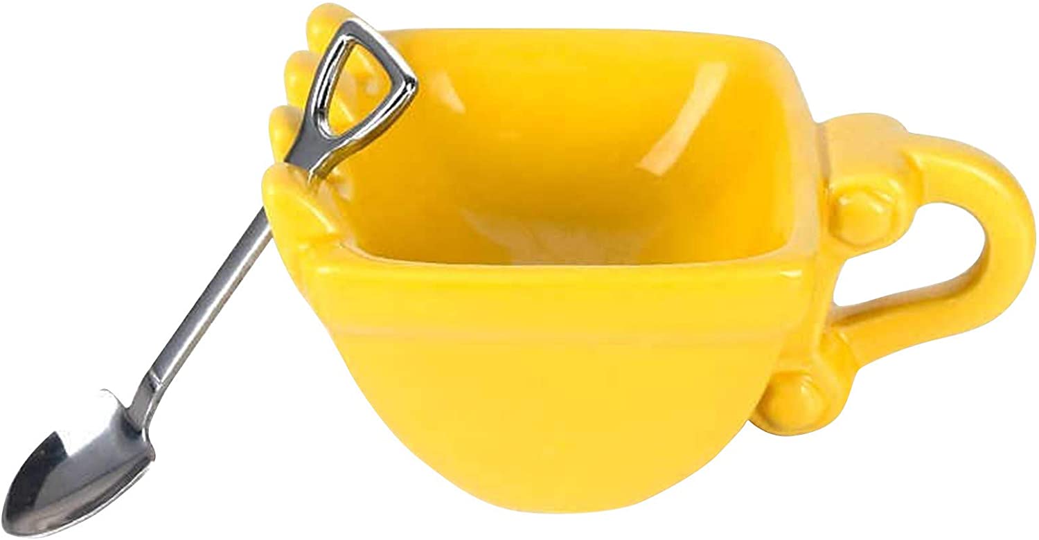 Excavator Bucket Coffee Mug - KibrisPDR