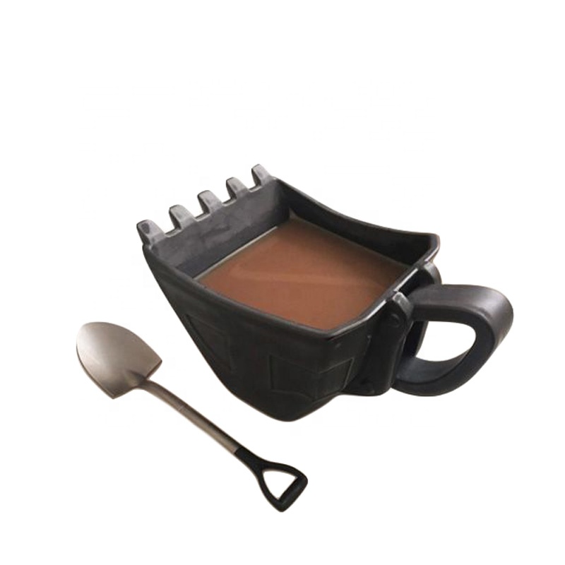 Detail Excavator Bucket Coffee Mug Nomer 5