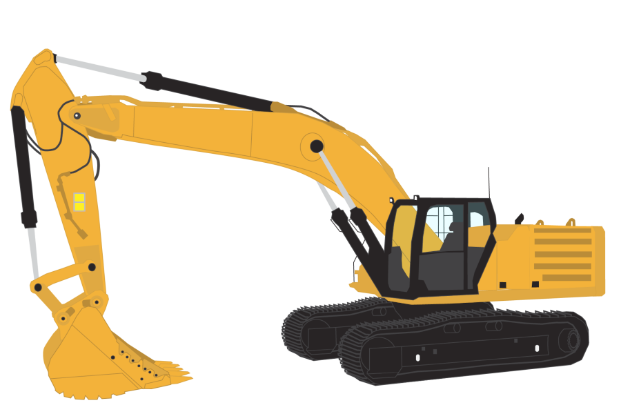 Detail Excavator Clipart Free Nomer 47