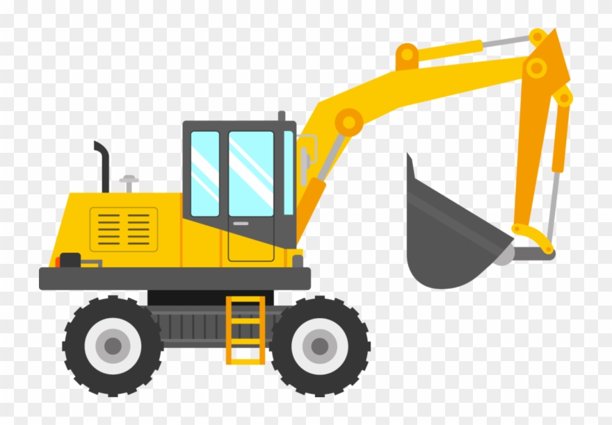 Detail Excavator Images Clip Art Nomer 4