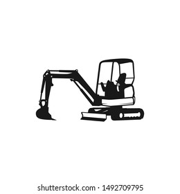 Detail Excavator Silhouette Nomer 54