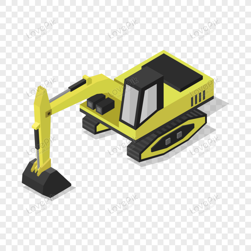 Detail Excavator Vector Png Nomer 46