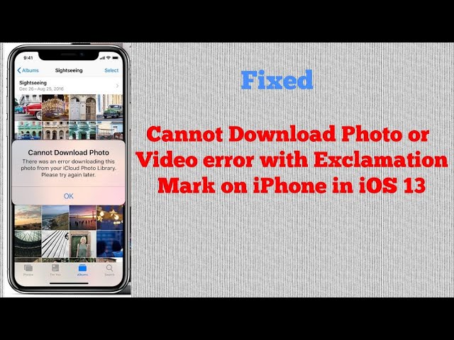 Detail Exclamation Point On Photos In Iphone Nomer 18