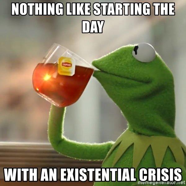 Existential Crisis Meme - KibrisPDR