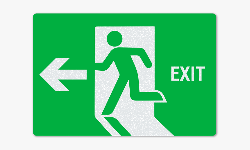 Detail Exit Sign Png Nomer 10