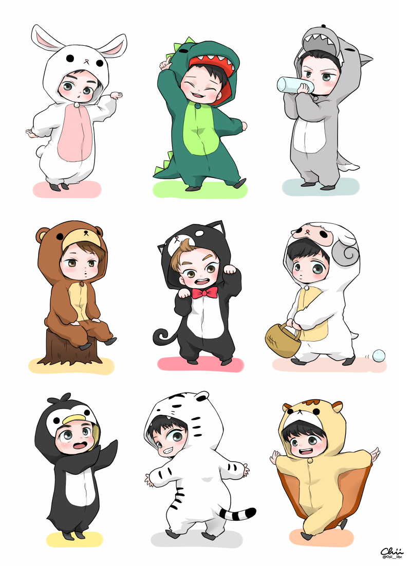 Detail Exo Animal Costume Nomer 9