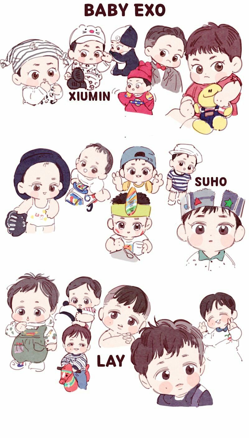 Detail Exo Fanart Chibi Nomer 10