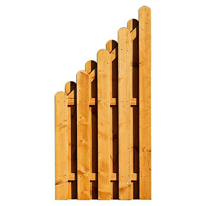 Detail Holzzaun Mauer Nomer 16