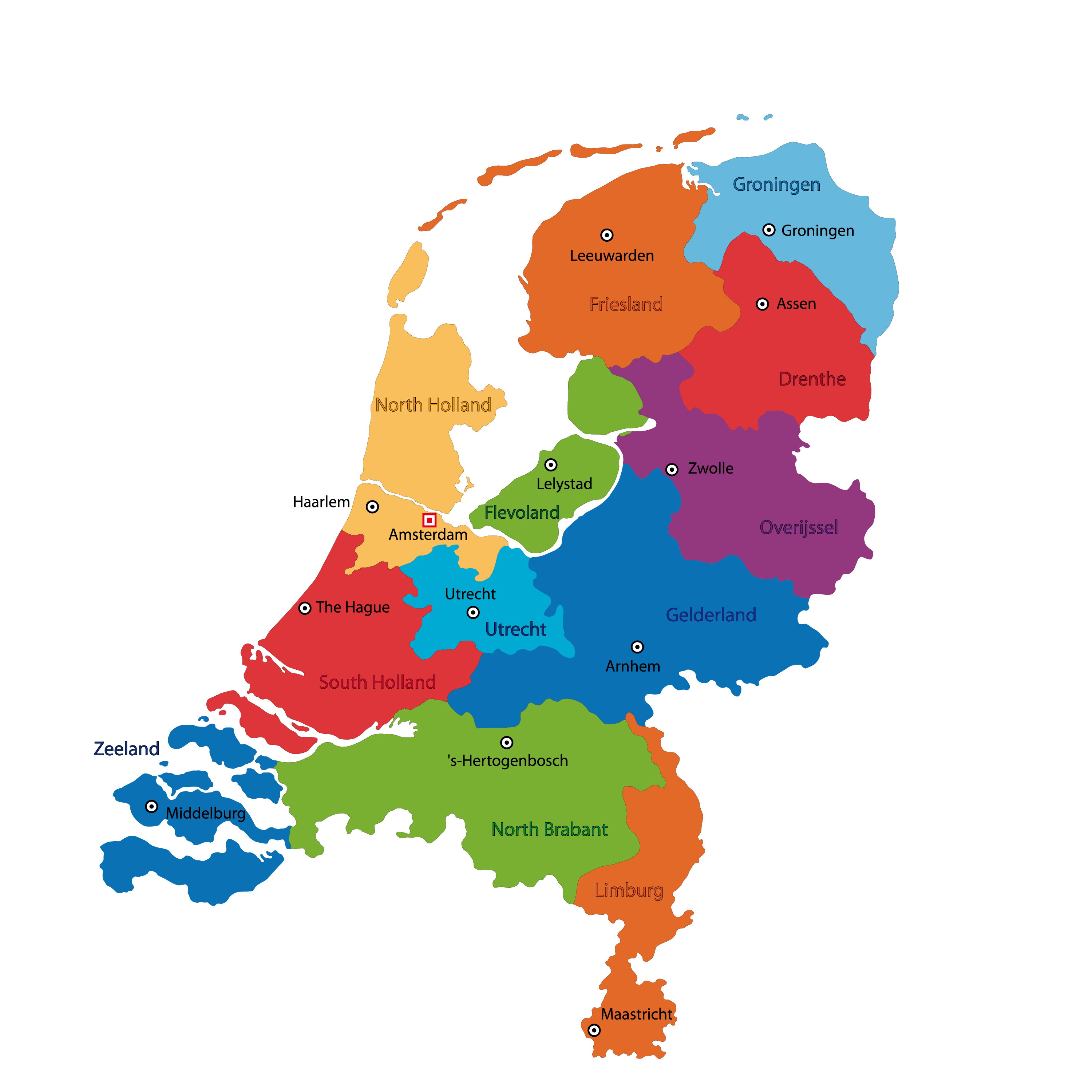 Detail Landkarte Holland Nomer 3