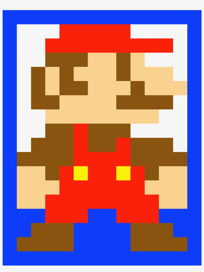 Detail Mario Pixel Art Nomer 12