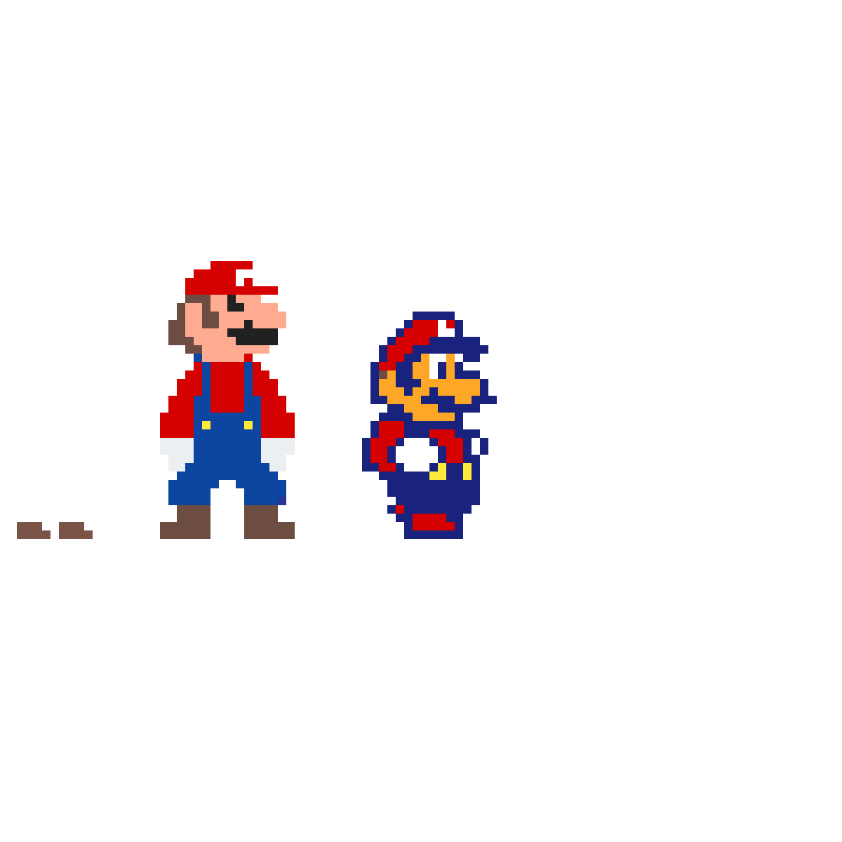 Detail Mario Pixel Art Nomer 14