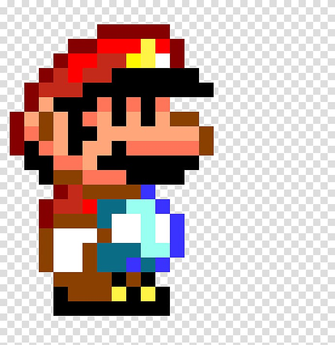 Detail Mario Pixel Art Nomer 2