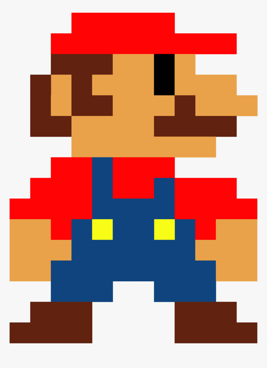 Detail Mario Pixel Art Nomer 6