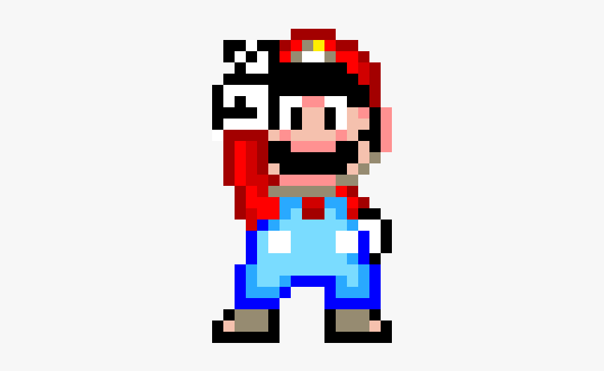 Detail Mario Pixel Art Nomer 7