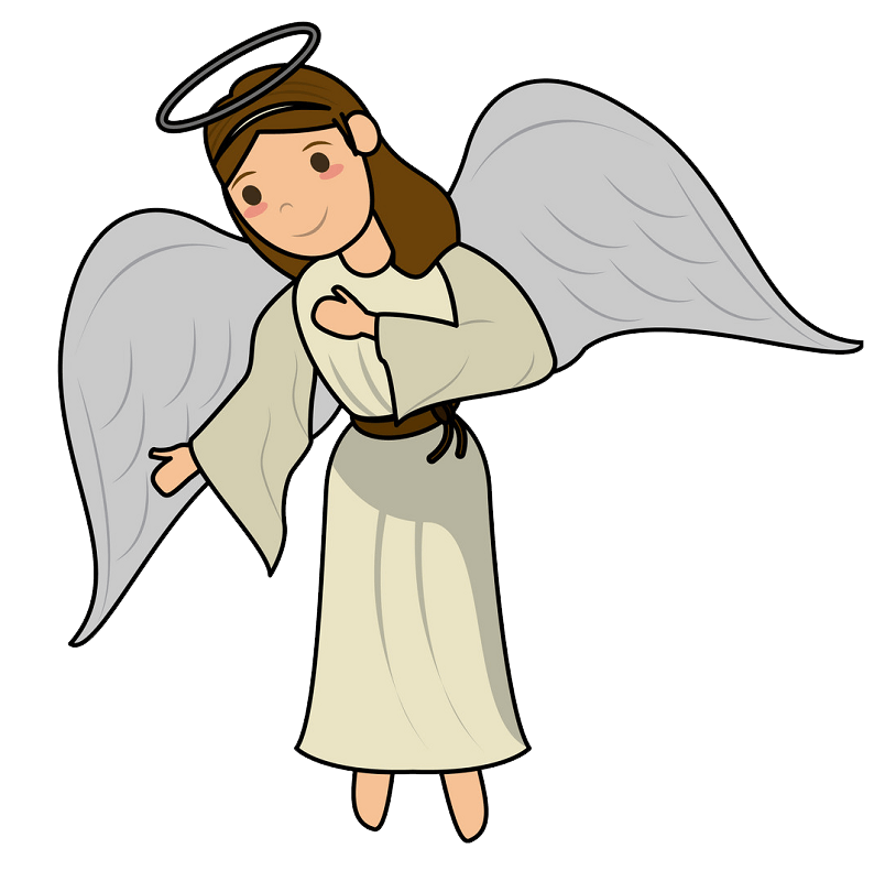 Detail Angel Clipart Transparent Nomer 2