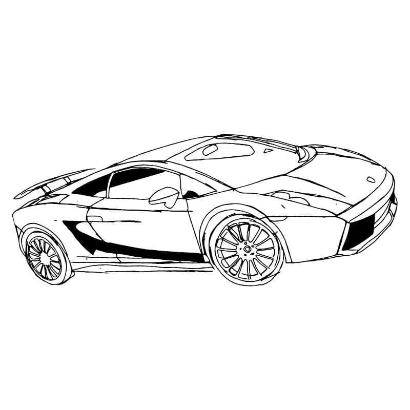 Detail Ausmalbilder Lamborghini Aventador Nomer 11