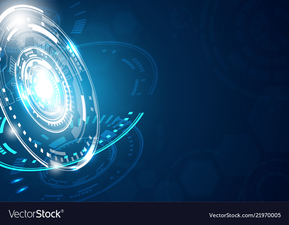 Detail Background Technology Blue Nomer 10
