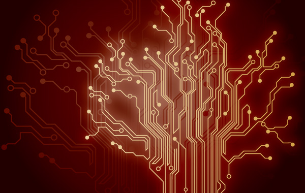 Detail Background Technology Red Nomer 28