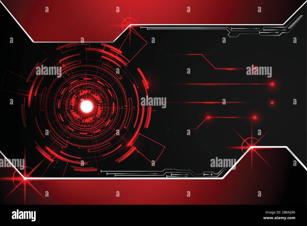 Detail Background Technology Red Nomer 6