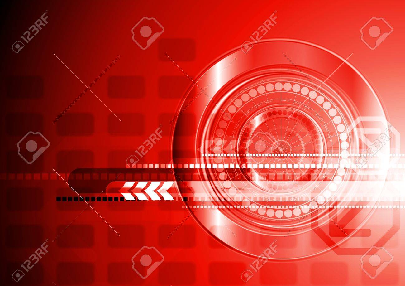 Detail Background Technology Red Nomer 8