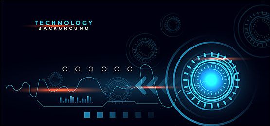 Detail Background Teknologi Biru Nomer 22