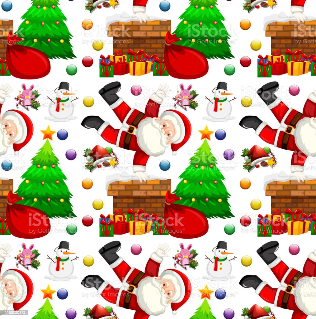 Detail Background Tema Natal Nomer 16