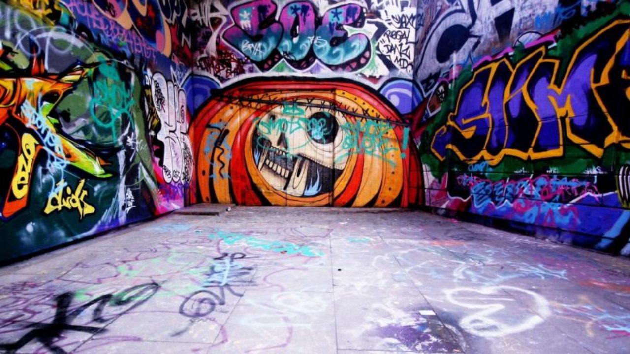Detail Background Tembok Grafiti Nomer 24
