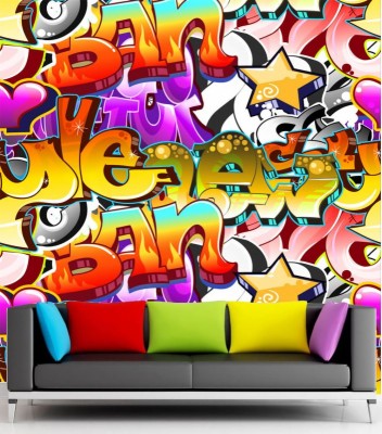 Detail Background Tembok Grafiti Nomer 27