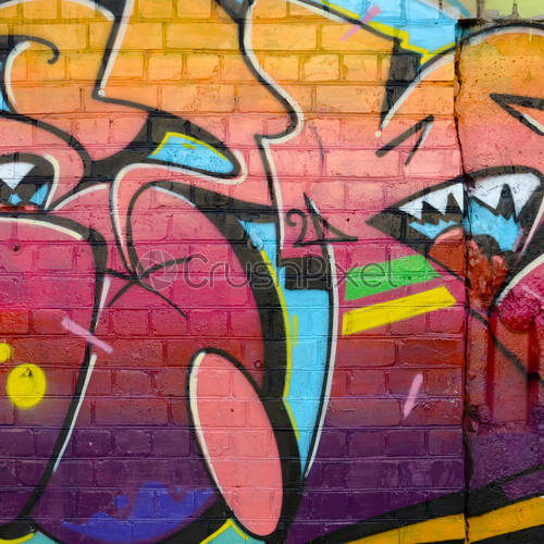 Detail Background Tembok Grafiti Nomer 30