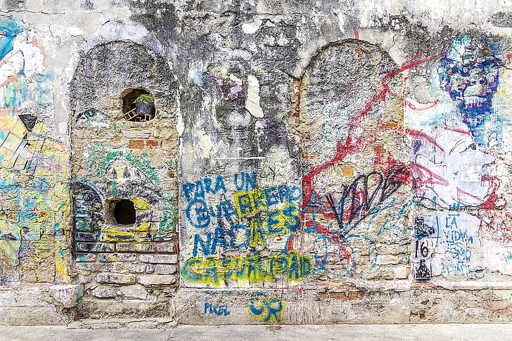 Detail Background Tembok Grafiti Nomer 35