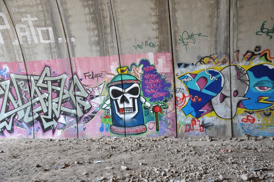 Detail Background Tembok Grafiti Nomer 5
