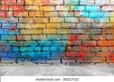 Detail Background Tembok Grafiti Nomer 54