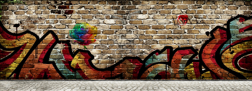 Detail Background Tembok Grafiti Nomer 7