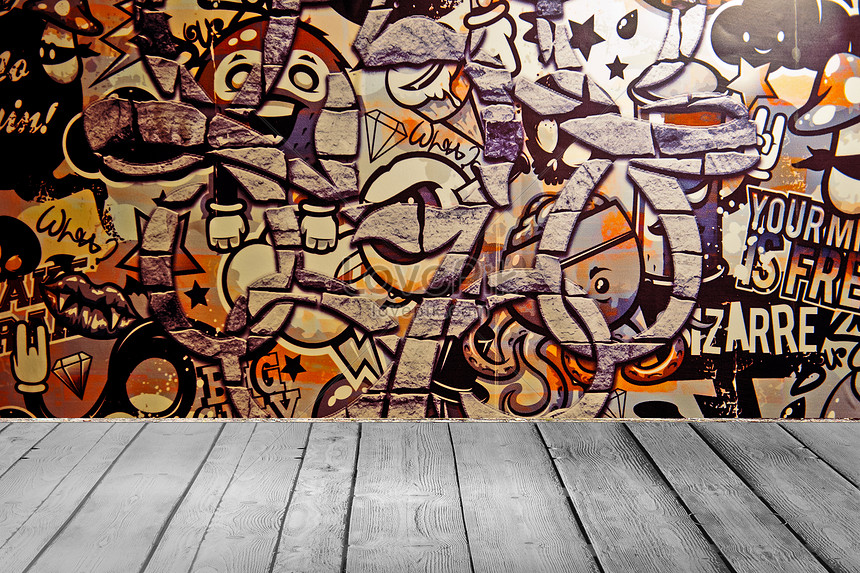 Detail Background Tembok Grafiti Nomer 10