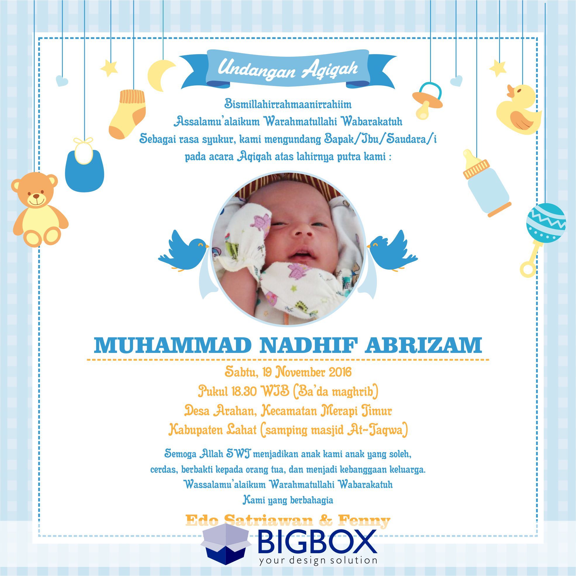 Detail Background Template Aqiqah Nomer 19