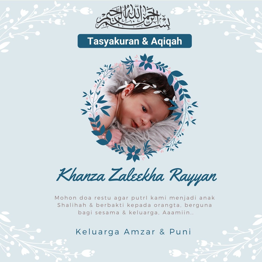 Detail Background Template Aqiqah Nomer 27