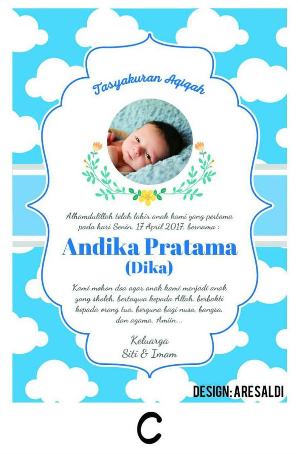 Detail Background Template Aqiqah Nomer 45