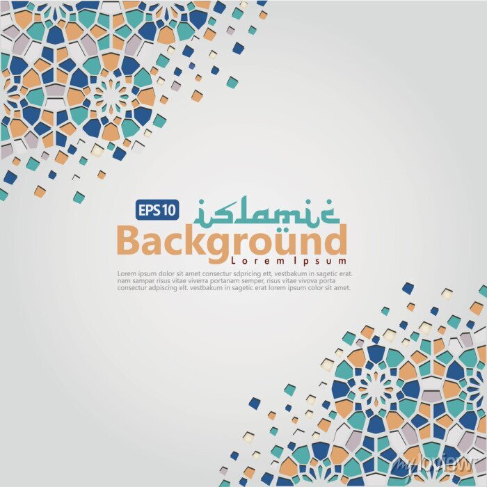 Detail Background Template Islamic Background Nomer 52