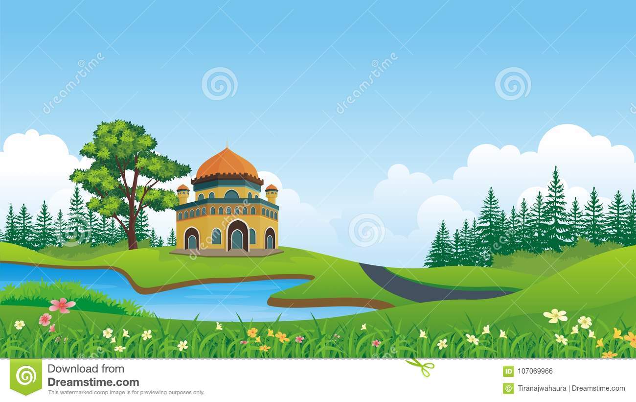 Detail Background Tk Islam Nomer 29