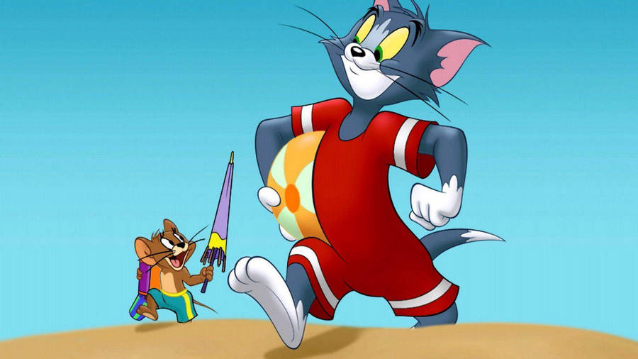 Detail Background Tom And Jerry Nomer 43