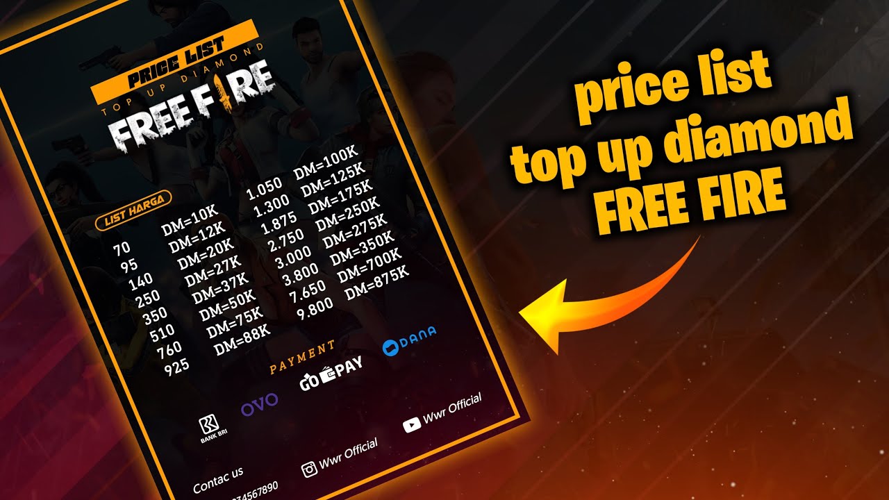Detail Background Top Up Ff Nomer 12