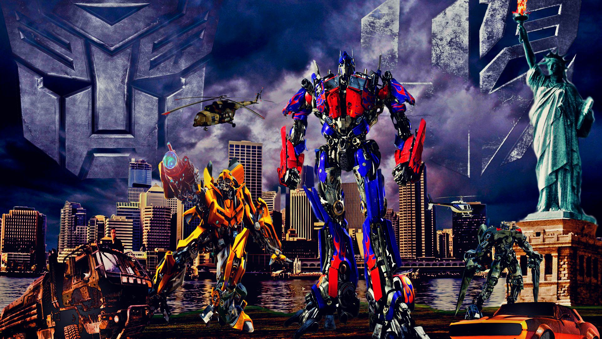 Detail Background Transformers Hd Nomer 2