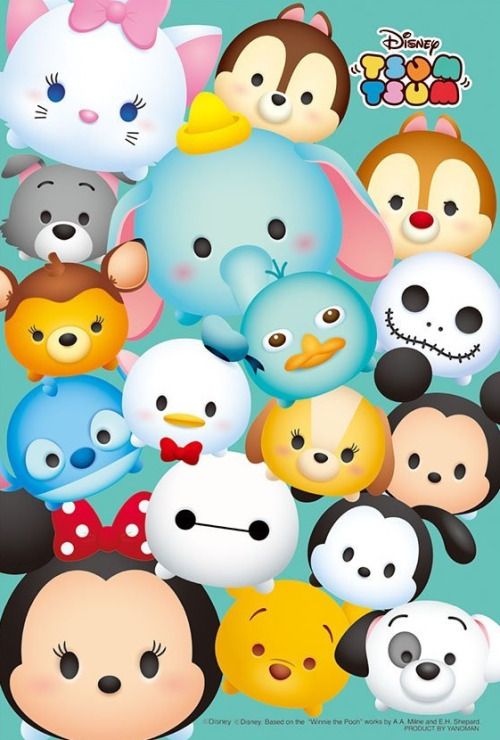 Detail Background Tsum Tsum Nomer 26