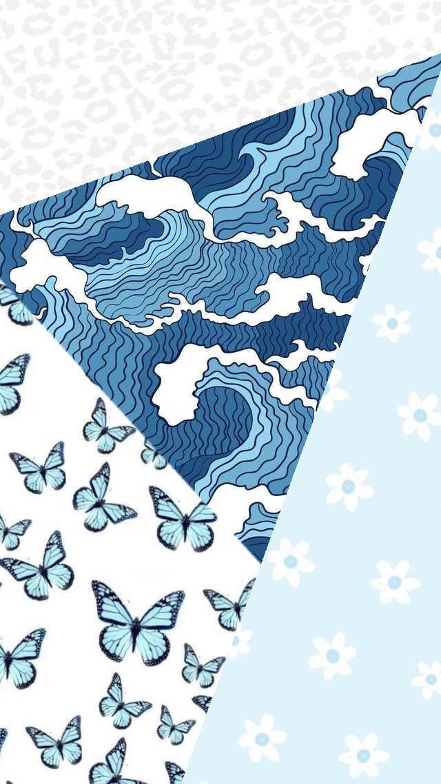 Detail Background Tumblr Pattern Blue Nomer 26