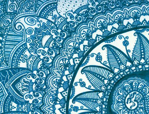 Detail Background Tumblr Pattern Blue Nomer 8