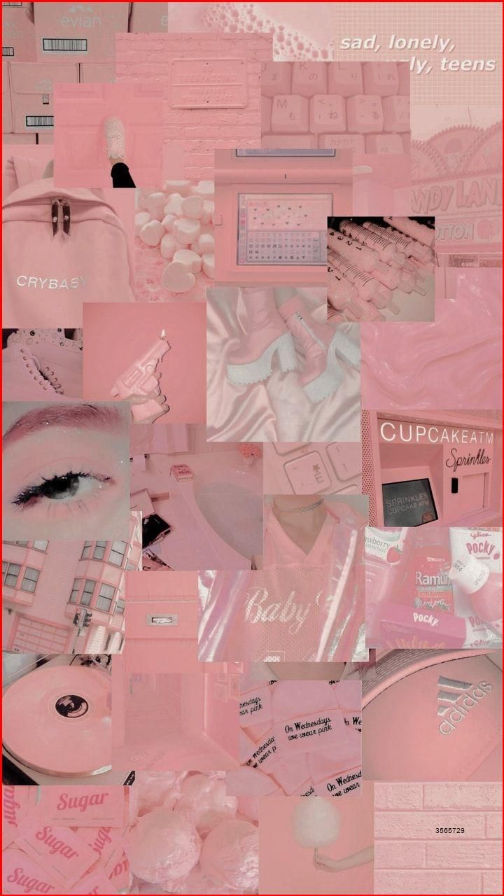 Detail Background Tumblr Pink Nomer 47