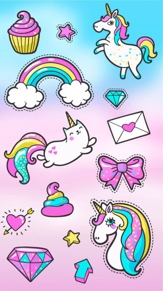 Detail Background Tumblr Unicorn Nomer 25