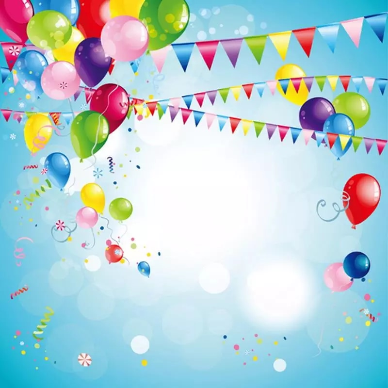 Detail Background Ulang Tahun Biru Nomer 14